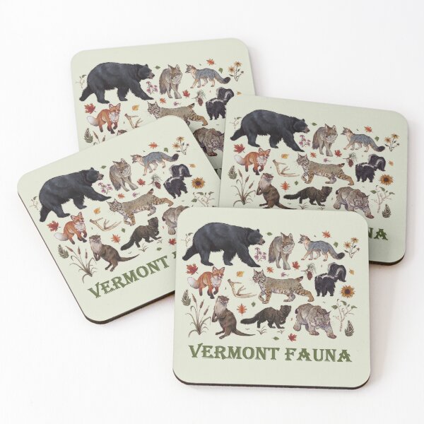 Item preview, Vermont Fauna #1 designed and sold by Wildfanes.