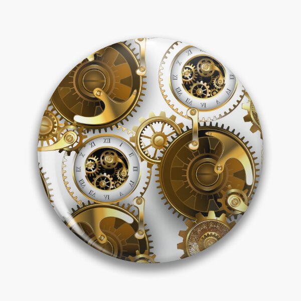 Item preview, Seamless white pattern with gears designed and sold by Blackmoon9.