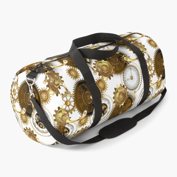 Item preview, Seamless white pattern with gears designed and sold by Blackmoon9.