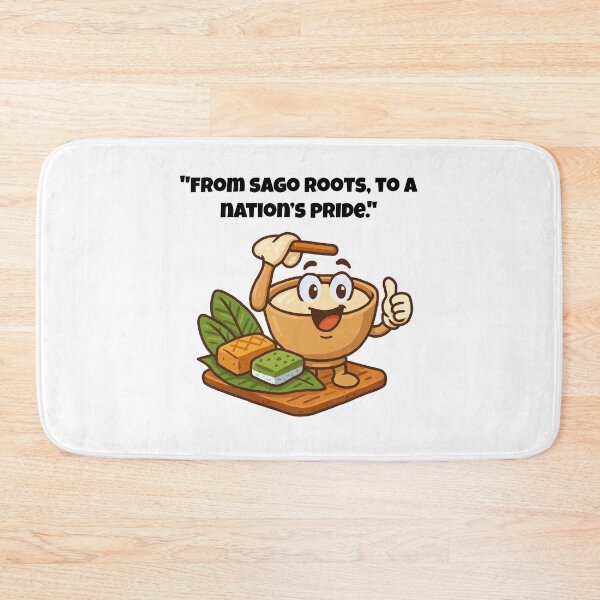 Item preview, Ambuyat - The Nation's Pride in a Fun Illustration designed and sold by Latitude 1°N.
