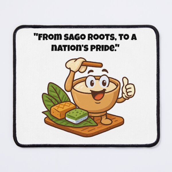 Item preview, Ambuyat - The Nation's Pride in a Fun Illustration designed and sold by Latitude 1°N.