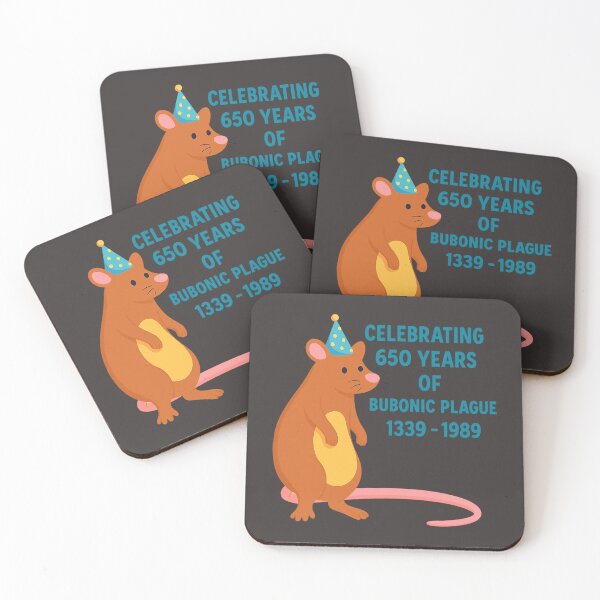 Item preview, CELEBRATING 650 YEARS OF BUBONIC PLAGUE 1339-1989 designed and sold by Bryaninton.