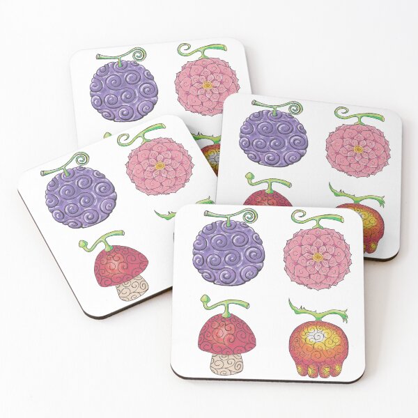 Item preview, Straw Hat Crew Devil Fruits Square designed and sold by SenpaiAutumn.