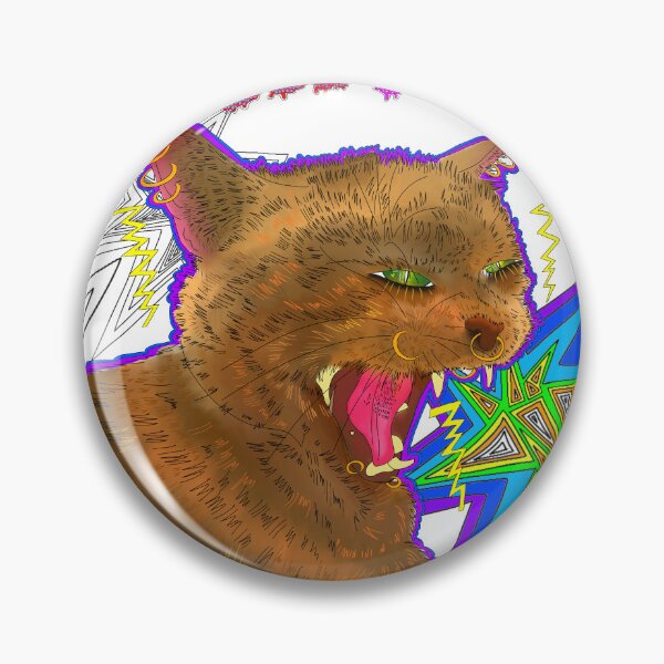 Item preview, Unhinged Feline designed and sold by Influxandinflow .