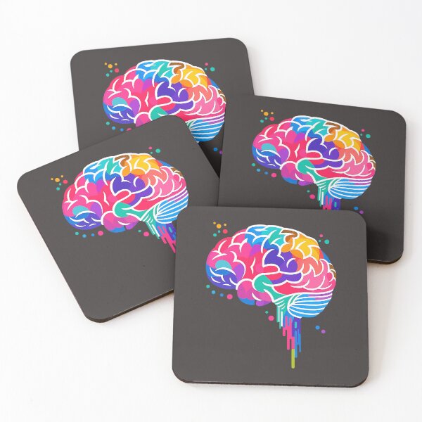 Item preview, Colourful brain love science human anatomy brain designed and sold by Bryaninton.