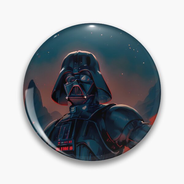 Item preview, Blue Red Darth Vader Iconic Art Dark Side designed and sold by ART ATTACK ZONE.