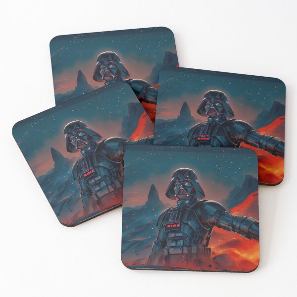 Item preview, Blue Red Darth Vader Iconic Art Dark Side designed and sold by ART ATTACK ZONE.