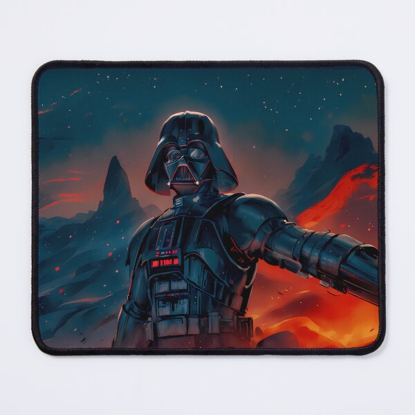 Item preview, Blue Red Darth Vader Iconic Art Dark Side designed and sold by ART ATTACK ZONE.
