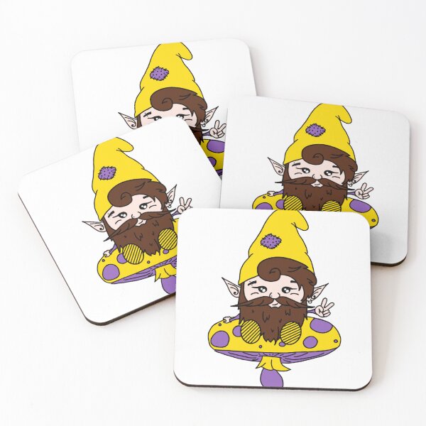 Item preview, Intersex Gnome on a Mushroom designed and sold by GnomeyArt.