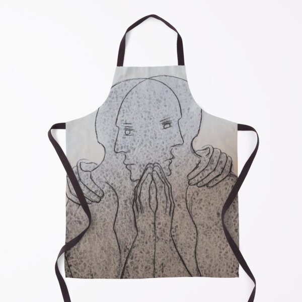 Item preview, Surreal Dual-Faced Figure in Monochrome designed and sold by Floonadion.