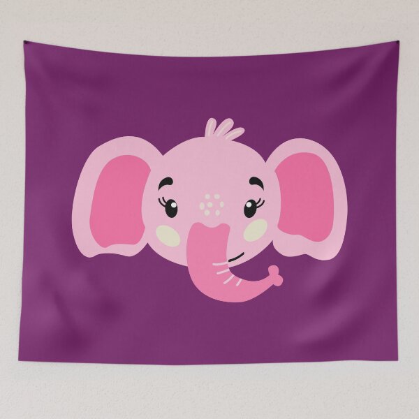 Item preview, Pink Baby Elephant designed and sold by Jeallan Designs.