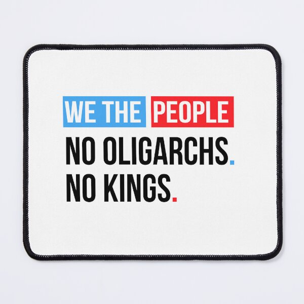 Item preview, We the People No Oligarchs No Kings designed and sold by jitterfly.