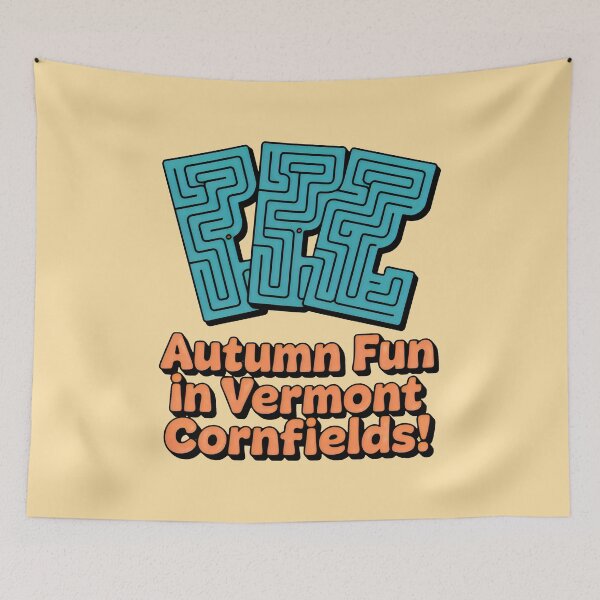 Item preview, Vermont Corn Maze Adventure with Autumn Colors designed and sold by SplashTastic.