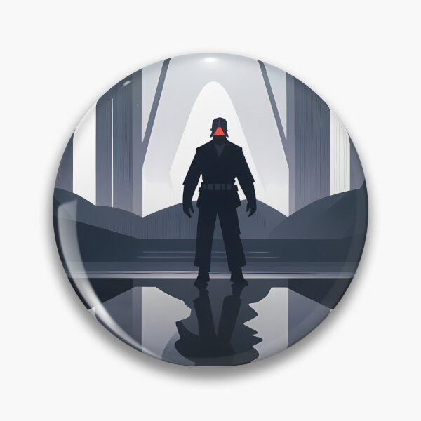 Item preview, Minimalistic Darth Vader Iconic Art Depictions Dark Side designed and sold by ART ATTACK ZONE.