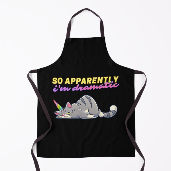 Item preview, Funny Colorful Lazy Unicorn Cat So Apparently I'm Dramatic U designed and sold by virostrength.