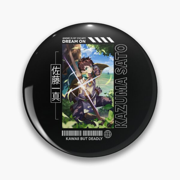Item preview, Kazuma Sato - KonoSuba designed and sold by AllanBealy.
