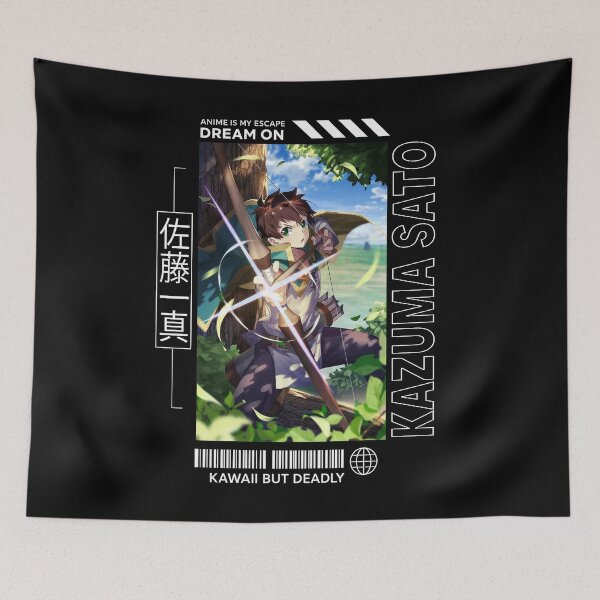 Item preview, Kazuma Sato - KonoSuba designed and sold by AllanBealy.