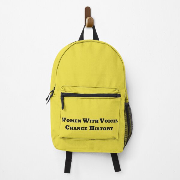 Item preview, Women With Voices Change History – Feminist Empowerment Quote Design designed and sold by ArtNestVerse.