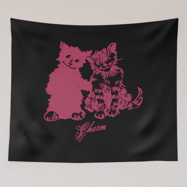 Item preview, Charm Clairo Cat Best Friends Drawing designed and sold by AhliyWidener.