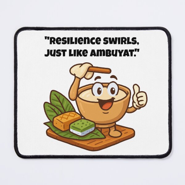 Item preview, Ambuyat – Swirling Resilience designed and sold by Latitude 1°N.