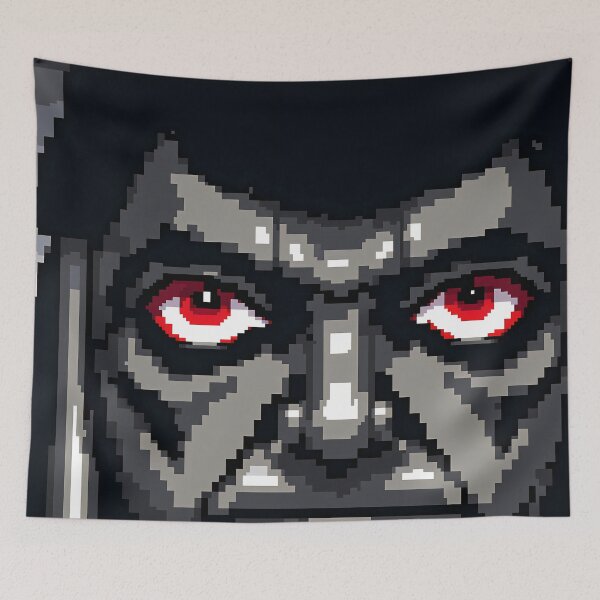 Item preview, Pixel Darth Vader Iconic Art Depictions Dark Side designed and sold by ART ATTACK ZONE.