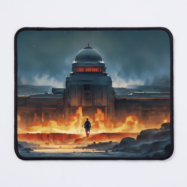 Item preview, Fire Palace Darth Vader Iconic Art Dark Side designed and sold by ART ATTACK ZONE.