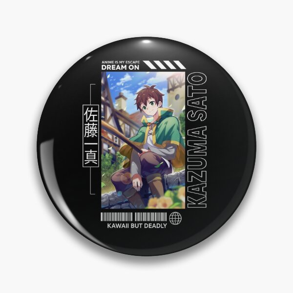 Item preview, Kazuma Sato - KonoSuba designed and sold by AllanBealy.