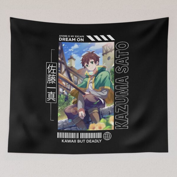 Item preview, Kazuma Sato - KonoSuba designed and sold by AllanBealy.
