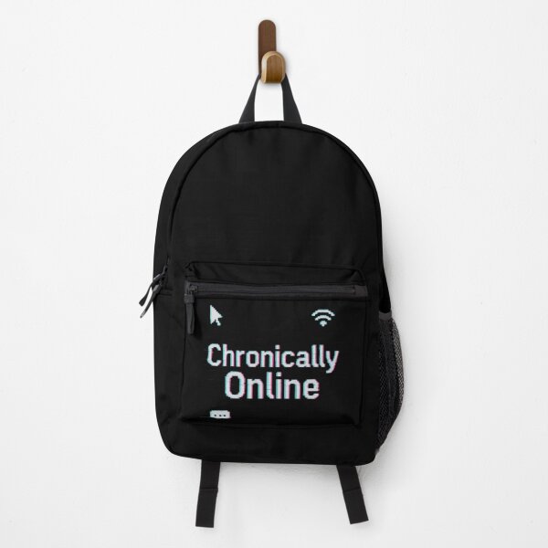 Item preview, Chronically Online | Funny Internetcore Sticker / Aesthetic Design designed and sold by Dragonfly-10.