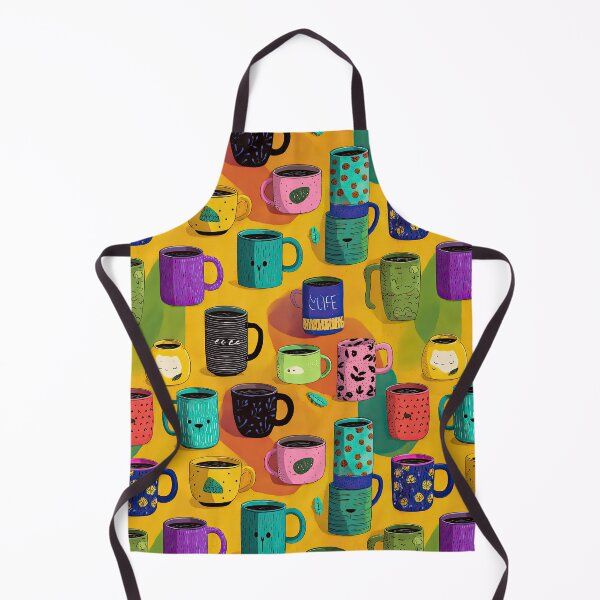 Item preview, Whimsical Coffee Mug Pattern 3 designed and sold by Kybruno's Creations.