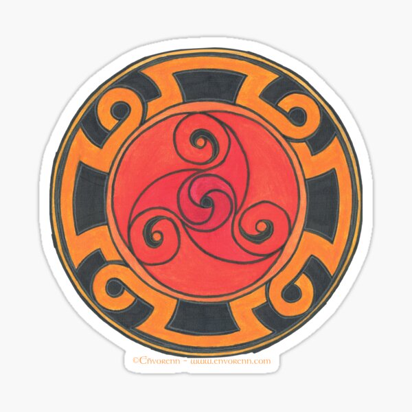 Triskell Sunshine Sticker