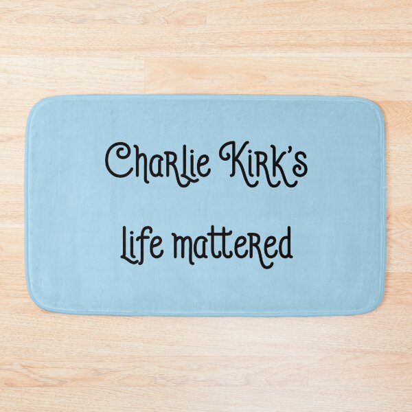Item preview, Charlie Kirk's Life Mattered designed and sold by Twittlefish.