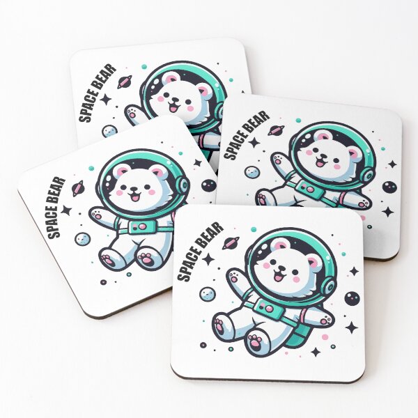 Item preview, Bear in space designed and sold by DeReeg.