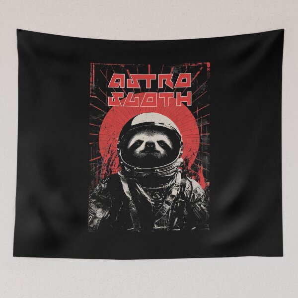 Item preview, Astro Sloth - Space Adventure designed and sold by Mythic Legends Digital.