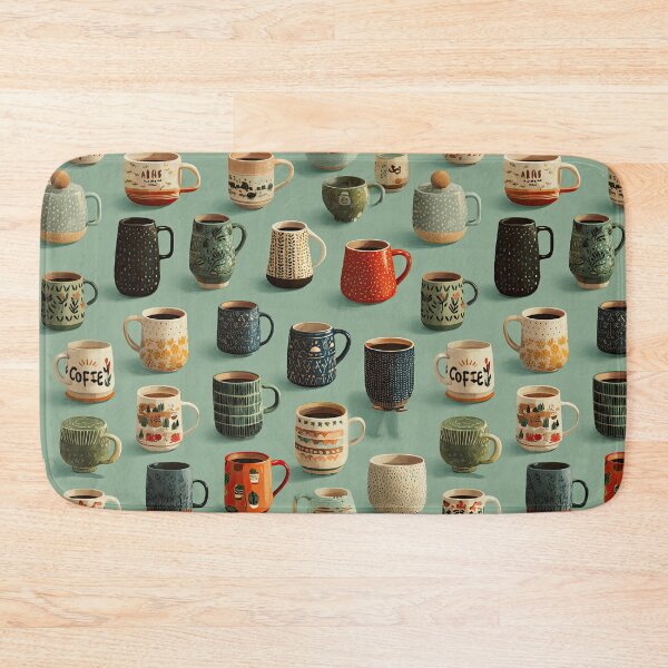 Item preview, Whimsical Coffee Mug Pattern 4 designed and sold by Kybruno's Creations.