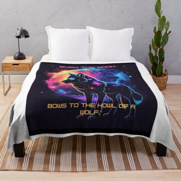 Item preview, Even the Moon Bows to the Wolf designed and sold by FusionArtStyle.