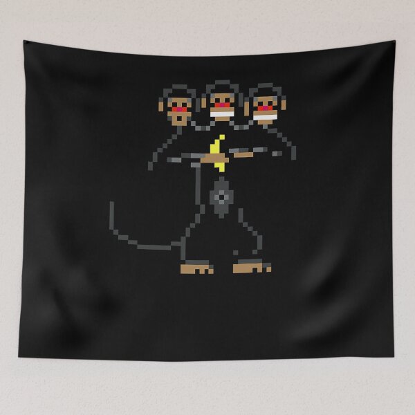 Item preview, Three-Headed Monkey designed and sold by iitaniaulion.