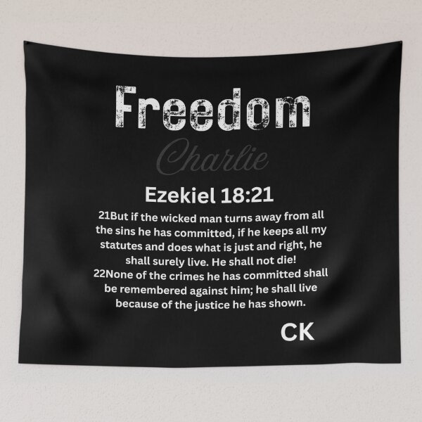 Item preview, Ezk 18:21 Charlie designed and sold by Spritwarriorpod.