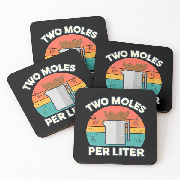 Item preview, Funny Two Moles Per Liter Chemistry Shirt Science Teacher  designed and sold by Kaiskinner.