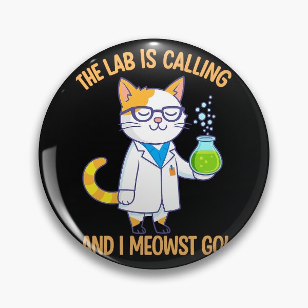 Item preview, Girls Lab Calling Science Funny Lab Cat Laboratory Chemistry  designed and sold by Kaiskinner.