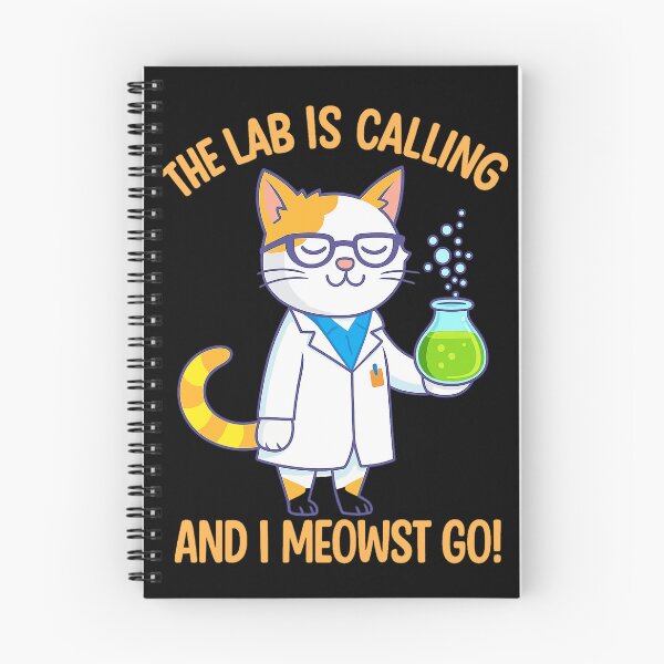 Item preview, Girls Lab Calling Science Funny Lab Cat Laboratory Chemistry  designed and sold by Kaiskinner.