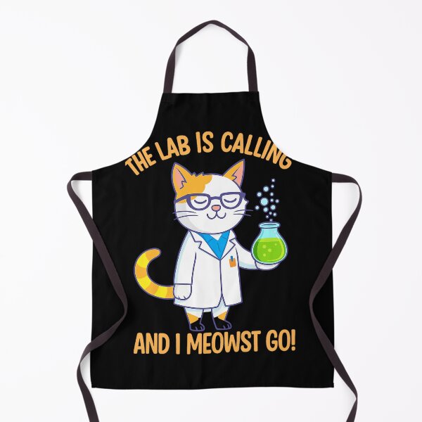Item preview, Girls Lab Calling Science Funny Lab Cat Laboratory Chemistry designed and sold by Kaiskinner.
