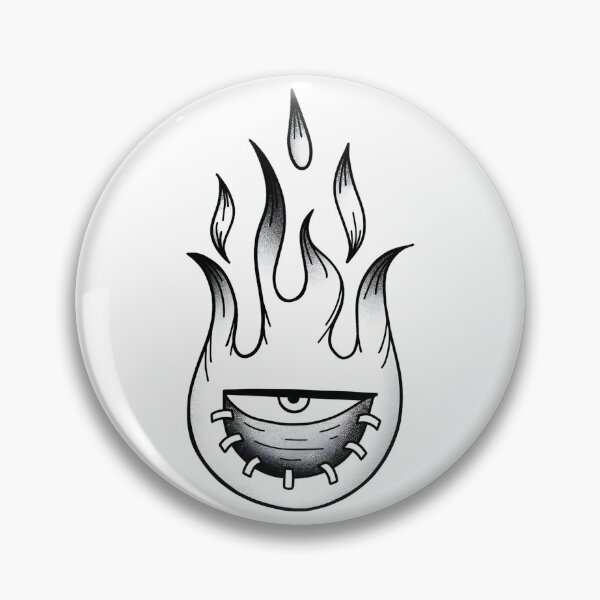 Item preview, A villain made of fire  designed and sold by MagicMudcat.