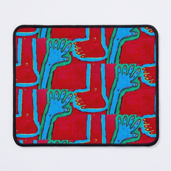Item preview, Red Foot, Blue Hand designed and sold by JaySnellingArt.