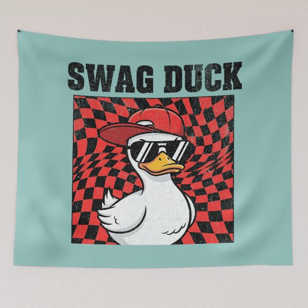 Item preview, Swag Duck Cool Cartoon Street Style designed and sold by AwesomeBeyondLimits.