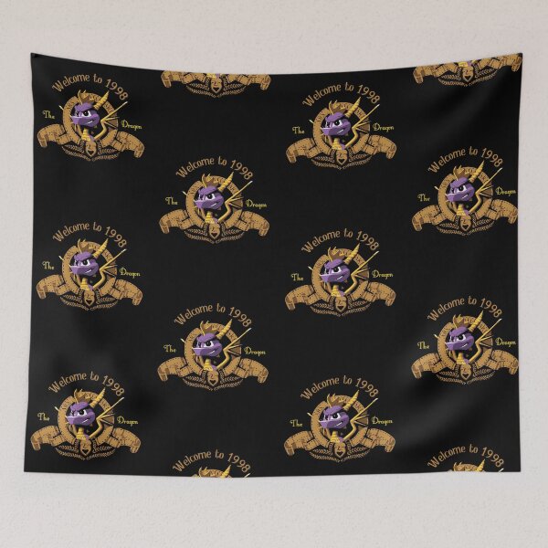 Item preview, The dragon purple animal poster vintage designed and sold by Tiellelarty3364.