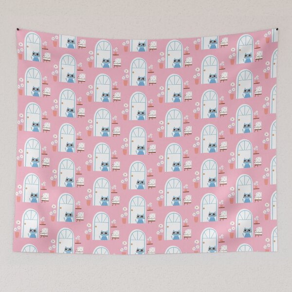 Item preview, Cat by the door designed and sold by MachkaMaria.