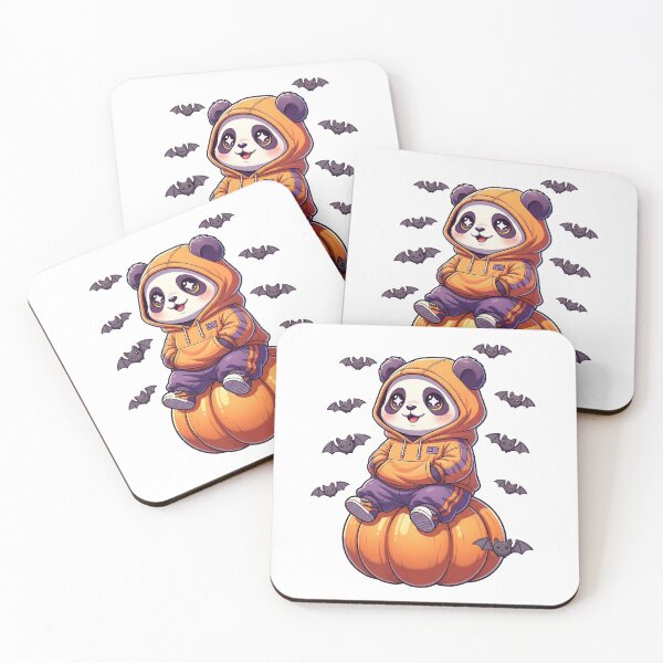 Item preview, Halloween Panda Vibe designed and sold by ArtByRahim.