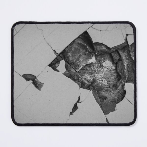 Item preview, Close-Up Cracked Surface with Exposed Wooden Texture Beneath the Layers designed and sold by Nmallia.