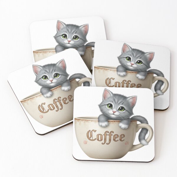 Item preview, Coffee Cat designed and sold by DisignByPrince.